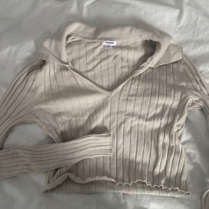 Garage collard long sleeve size xs